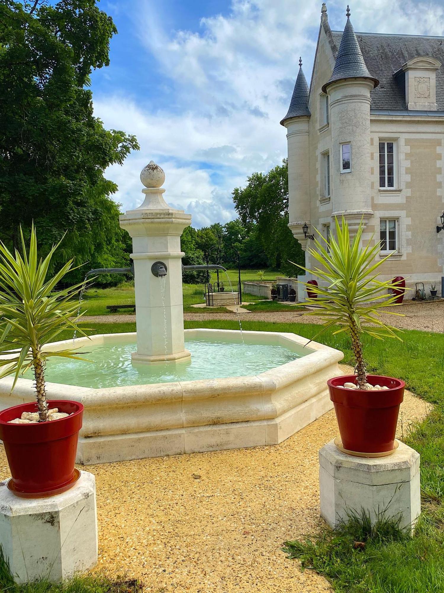 Chateau De Bellevue B&B Et Appartements Avec Piscine Saisonal Chauffee Et Chambres Partout Climatisees Saint-Avit  Exterior photo